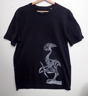 Tee-shirt Squelette / Noir / Taille M